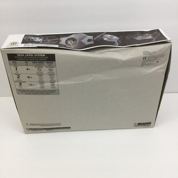 Revell Snap Tite Star Wars Darth Vader's Tie Fighter Model Kit 85-1857 Level 1 - Picture 6 of 6